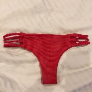 SAN LORENZO red bikini bottoms